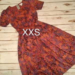 LuLaRoe Amelia Dress XXS